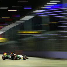 Sergio Pérez cae en Q2