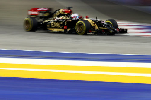 Romain Grosjean ha clasificado en 16ª posición