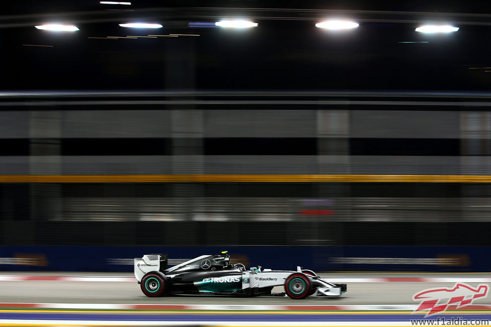 Nico Rosberg se queda con la segunda posición de la parrilla