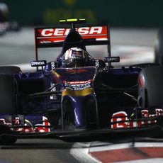 Daniil Kvyat no ha podido beber agua durante el GP de Singapur