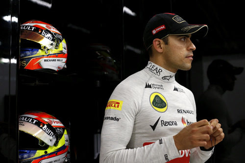 Maldonado se prepara para el GP de Singapur