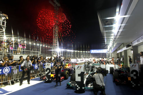 Lewis Hamilton gana el Gran Premio de Singapur