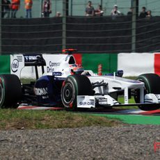 Kubica durante la clasificación