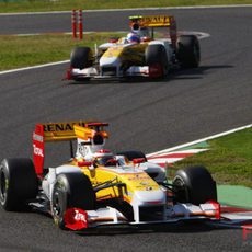 Alonso y Grosjean