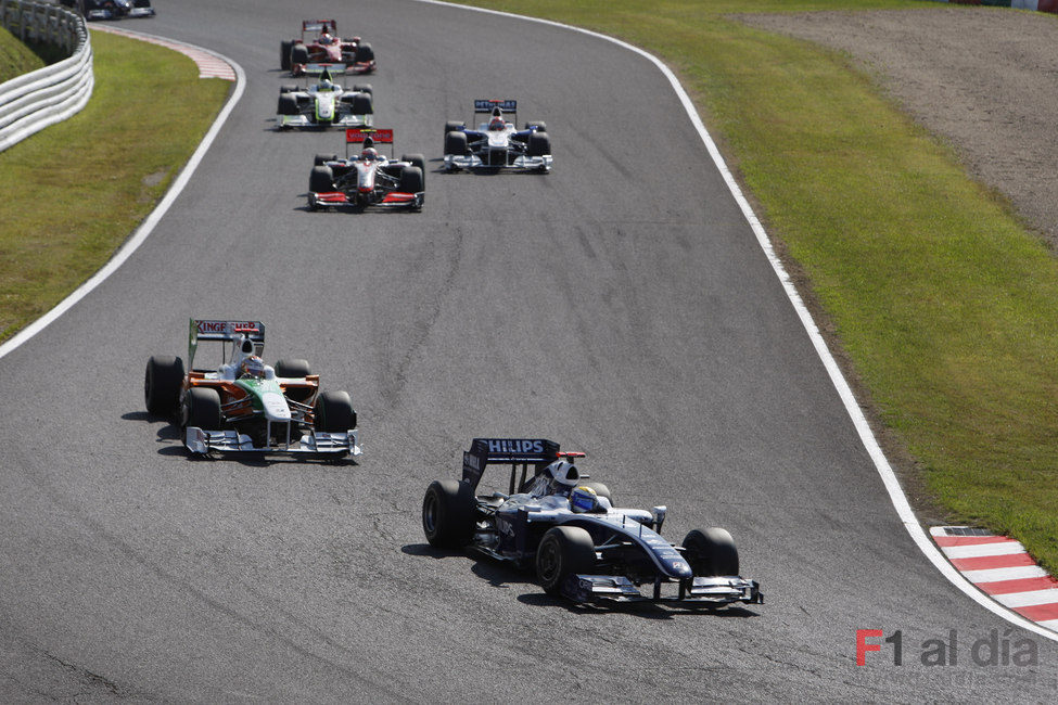 Rosberg en los puntos