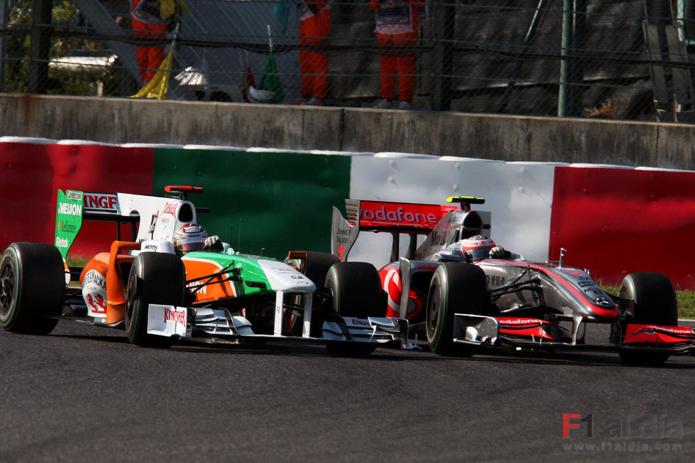 Sutil y Kovalainen