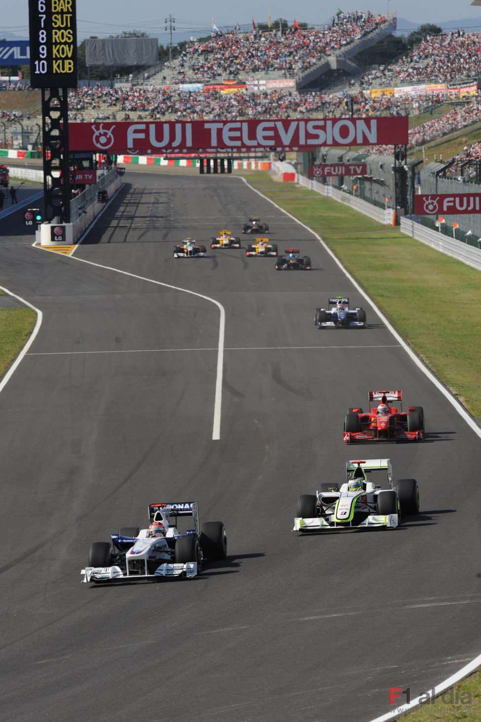 Kubica en Japón