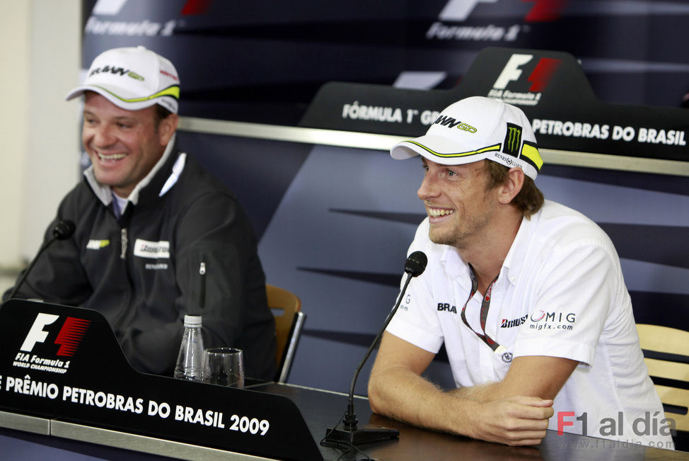 Button y Barrichello