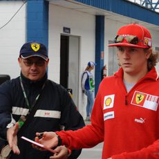 Raikkonen en Brasil