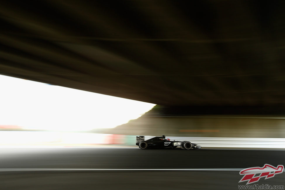 Los cambios en el coche de Jenson Button han funcionado