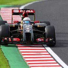 Romain Grosjean no pudo alcanzar la Q2 en Suzuka