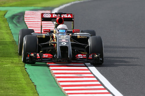 Romain Grosjean no pudo alcanzar la Q2 en Suzuka