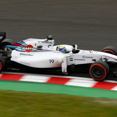 Felipe Massa mejoró su rendimiento respecto al viernes