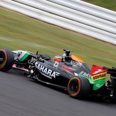 Nico Hulkenberg rodando por Suzuka