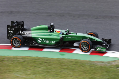 Merhi demostrando su talento en Suzuka