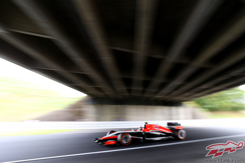 Max Chilton partirá desde la última posición de la parrilla