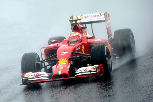 Kimi Räikkönen no logró puntuar en Japón