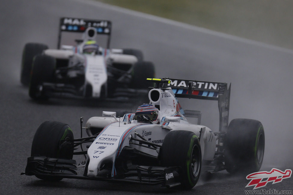 Los dos Williams han dado lo máximo de sus coches