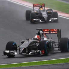 Los dos Sauber han luchado a pesar de los problemas