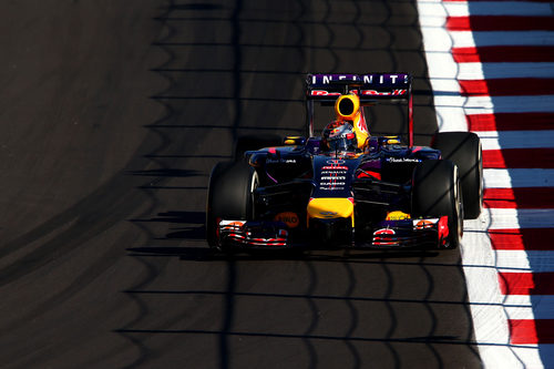 Sebastian Vettel rodando en Sochi