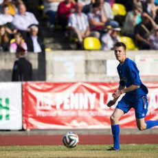 Daniil Kvyat jugó un partido de futbol previo al Gran Premio