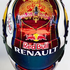 El casco de Kvyat para este fin de semana