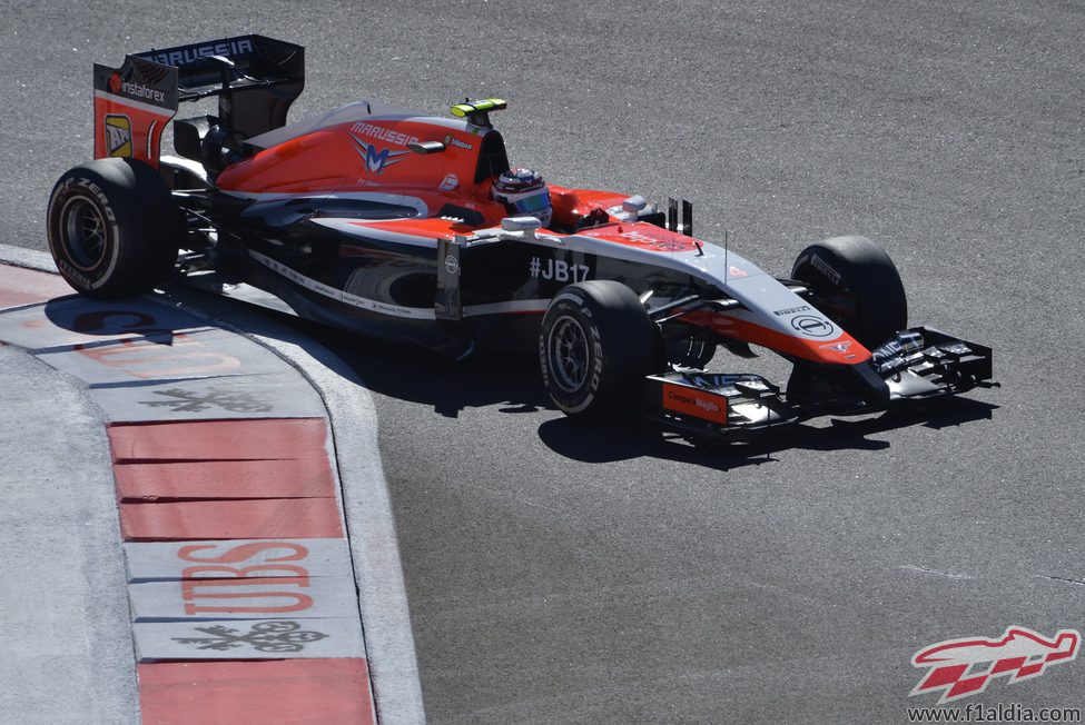 Max Chilton partirá desde la última posición de la parrilla