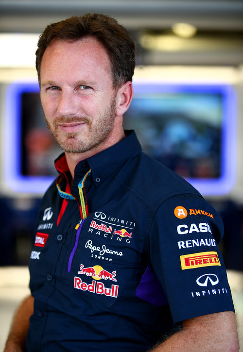 Christian Horner en Rusia