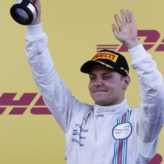 Valtteri Bottas se ha subido al podio por quinta vez en la temporada