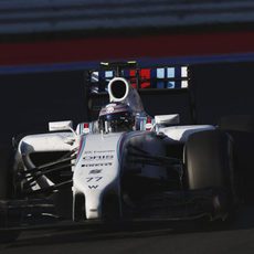 Valtteri Bottas ha encadenado varias vueltas rápidas en los últimos compases