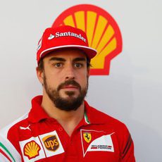 Fernando Alonso en un evento de Shell en Austin