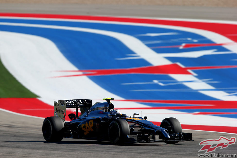 Kevin Magnussen se estrena en el Circuito de las Américas