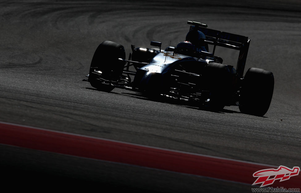 Kevin Magnussen mostrando un ritmo competitivo en los L1