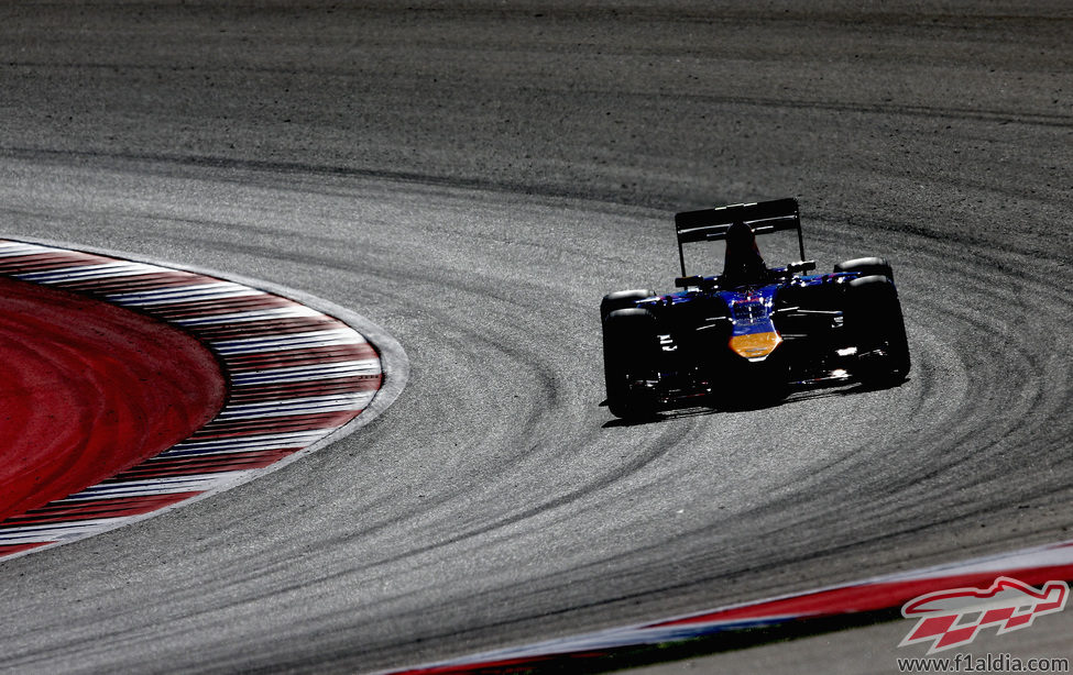 Daniel Ricciardo en Austin