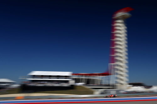 Fernando Alonso durante la clasificación del Gran Premio de Estados Unidos 2014