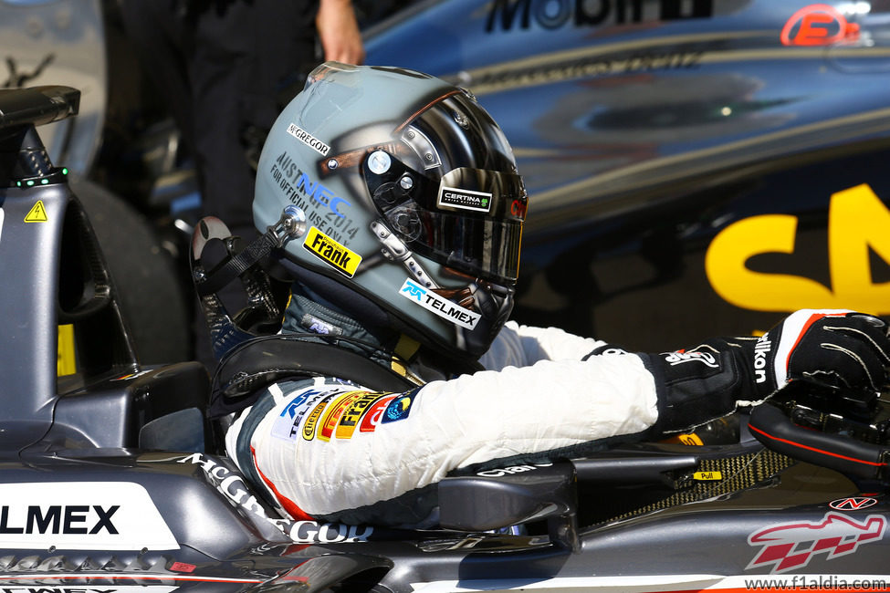 Adrian Sutil al terminar la clasificación que tan buen resultado ha logrado