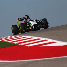 Nico Hulkenberg rodando en Austin