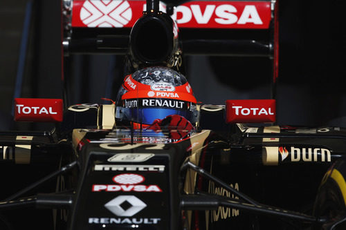 Grosjean cometió un error que le dejó fuera de la Q2