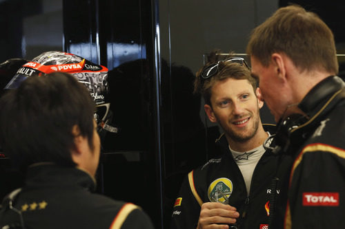 Grosjean piensa en renovar con Lotus