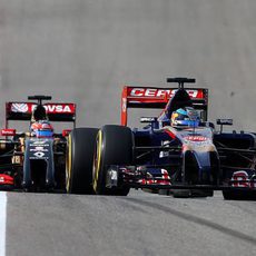 Jean-Eric Vergne es sancionado por su maniobra de adelantamiento a Grosjean