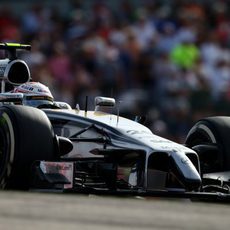 Kevin Magnussen con problemas de degradación de los neumáticos