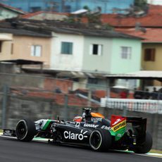 Dani Juncadella rodando en el Autodromo José Carlos Pace