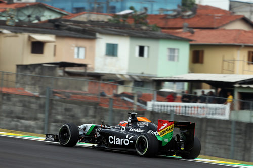 Dani Juncadella rodando en el Autodromo José Carlos Pace