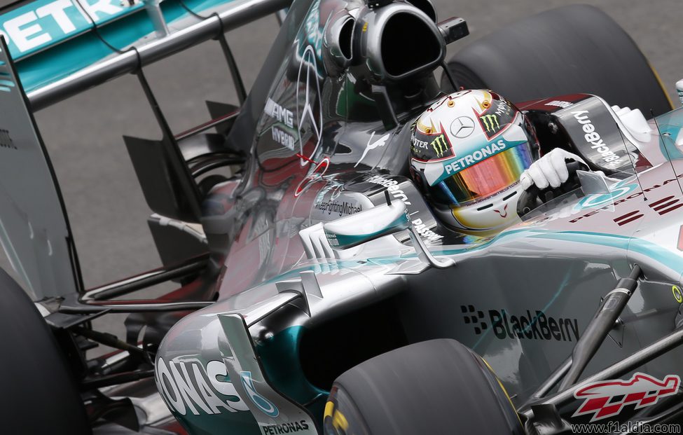 Lewis Hamilton saldrá segundo