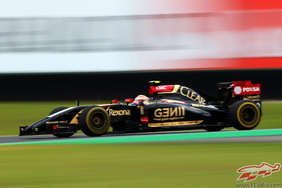 Pastor Maldonado no pasó de la Q1 en Brasil