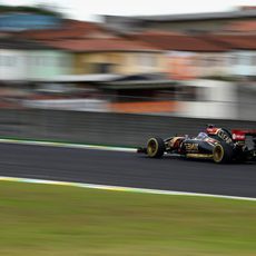 Romain Grosjean no tuvo suficiente ritmo en clasificación