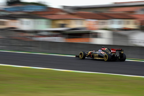 Romain Grosjean no tuvo suficiente ritmo en clasificación