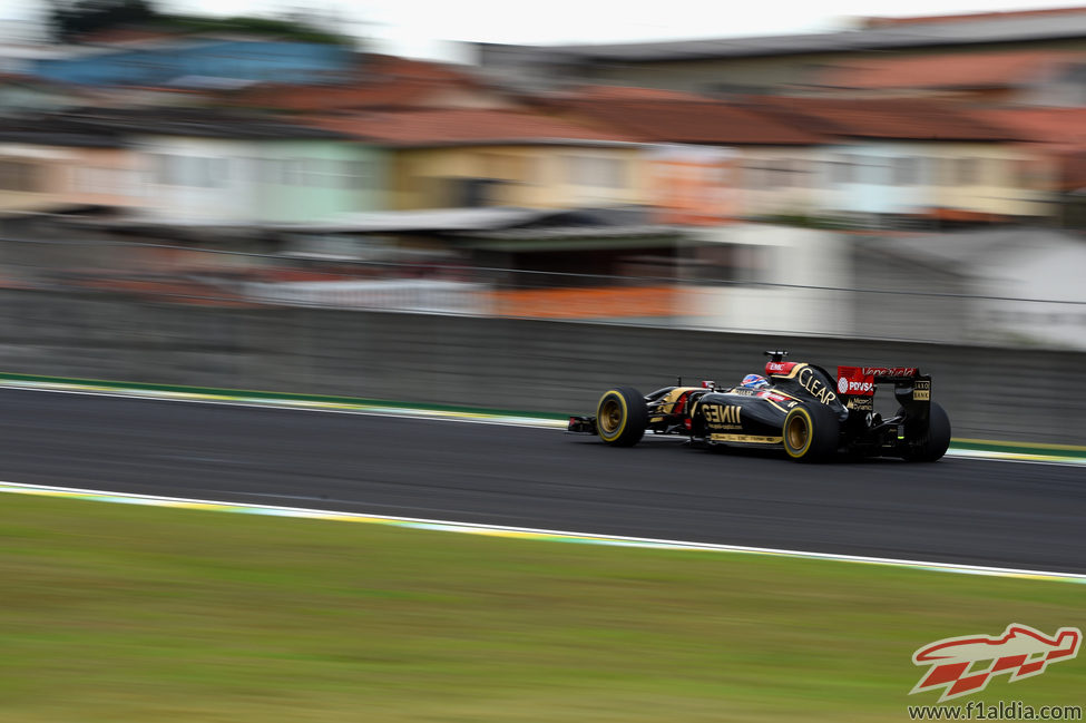 Romain Grosjean no tuvo suficiente ritmo en clasificación