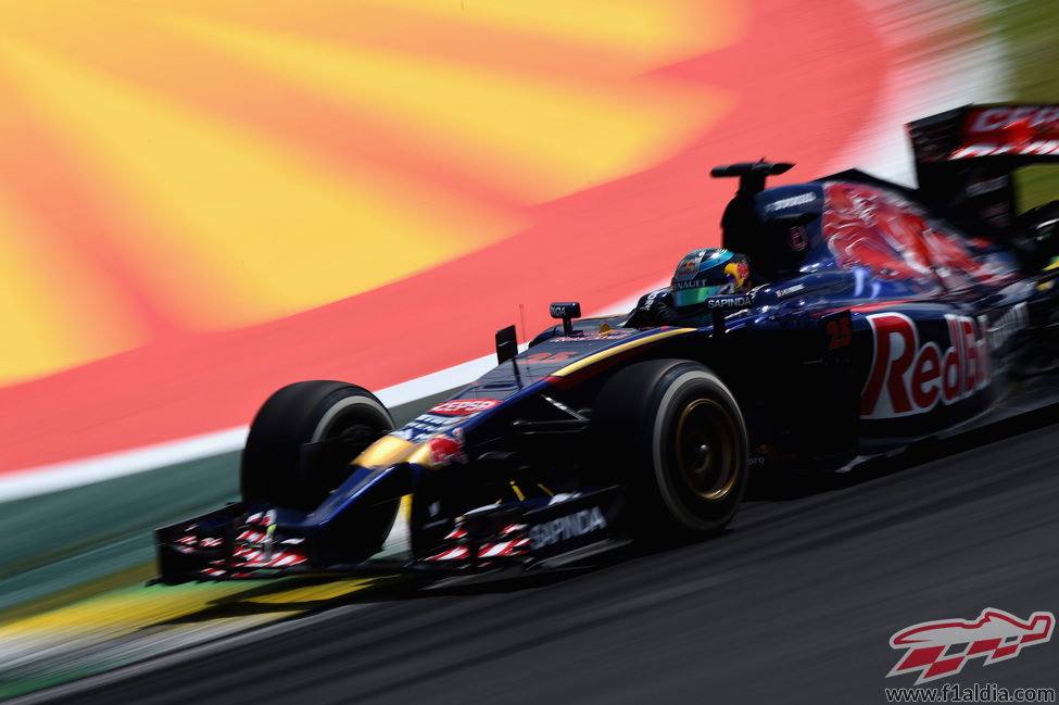 Jean Eric Vergne no tuvo una de sus mejores carreras