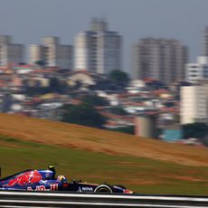 Mucha pobreza en Sao Paulo rodeando el GP